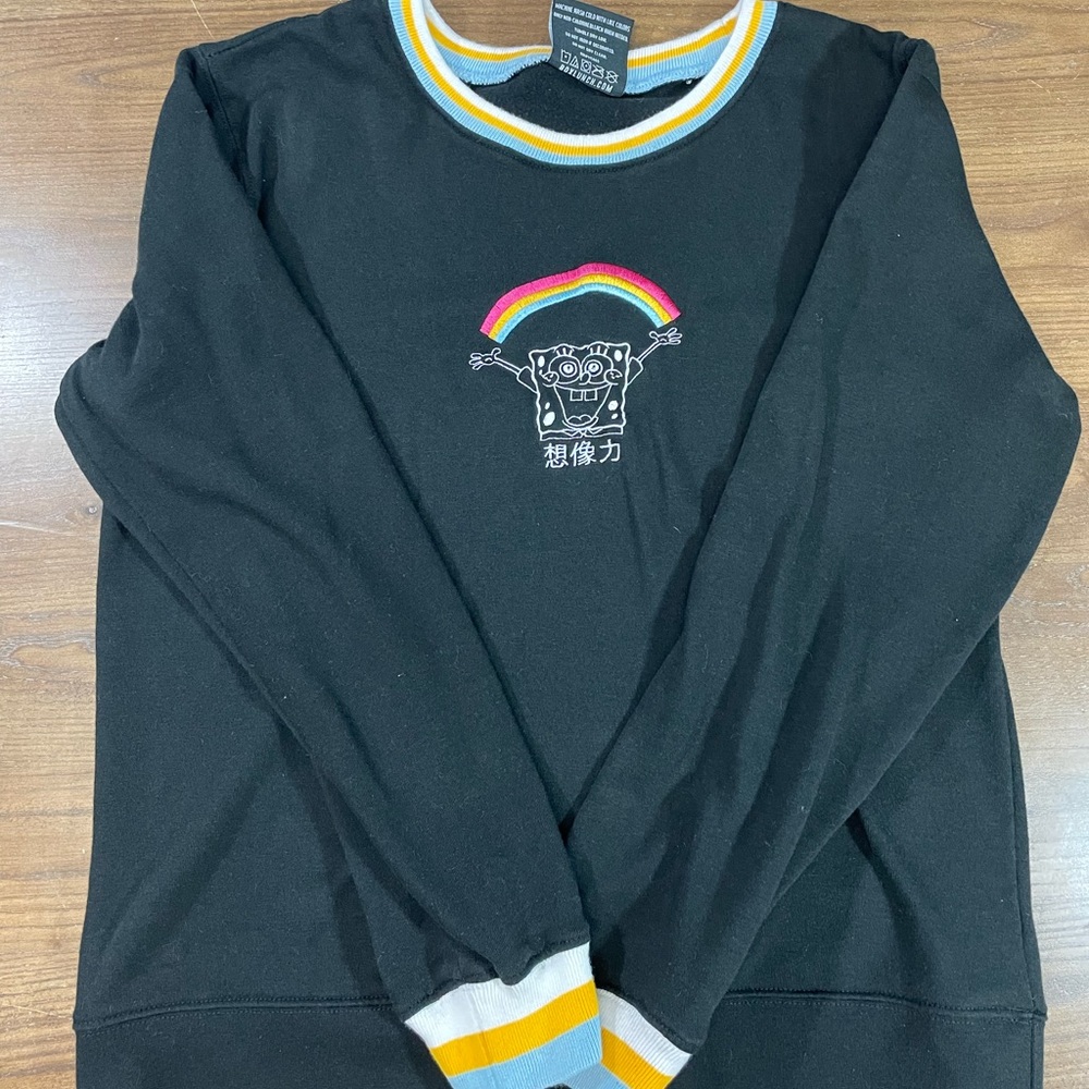 Box Lunch S18 2018 SpongeBob sweater size M